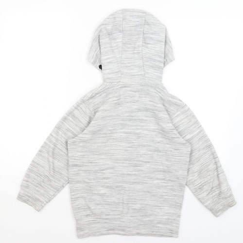 Matalan Boys Grey   Full Zip Hoodie Size 9 Years