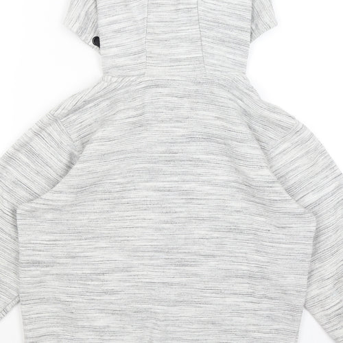 Matalan Boys Grey   Full Zip Hoodie Size 9 Years