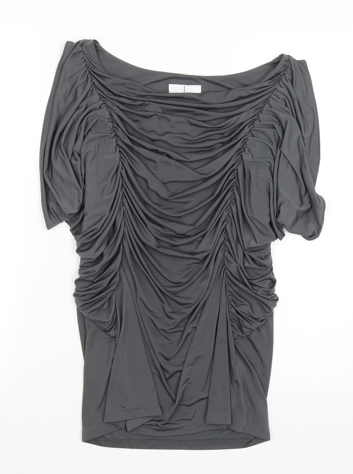 Jasper Conran Womens Grey   Basic T-Shirt Size 14