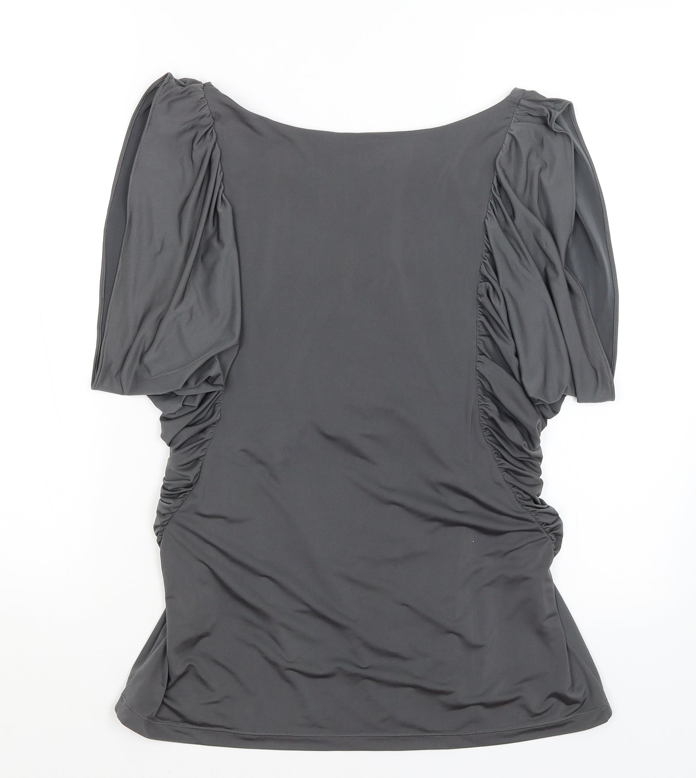 Jasper Conran Womens Grey   Basic T-Shirt Size 14
