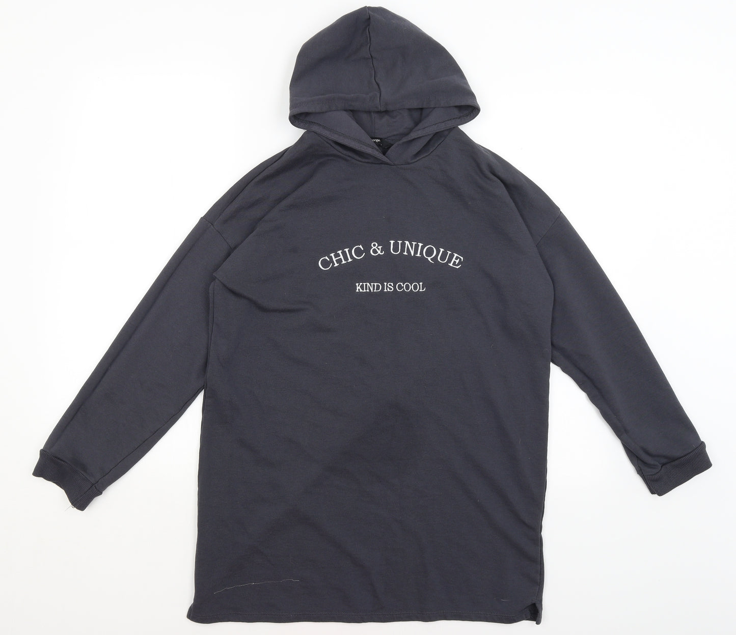 George Girls Blue   Pullover Hoodie Size 13-14 Years  - Chic & Unique