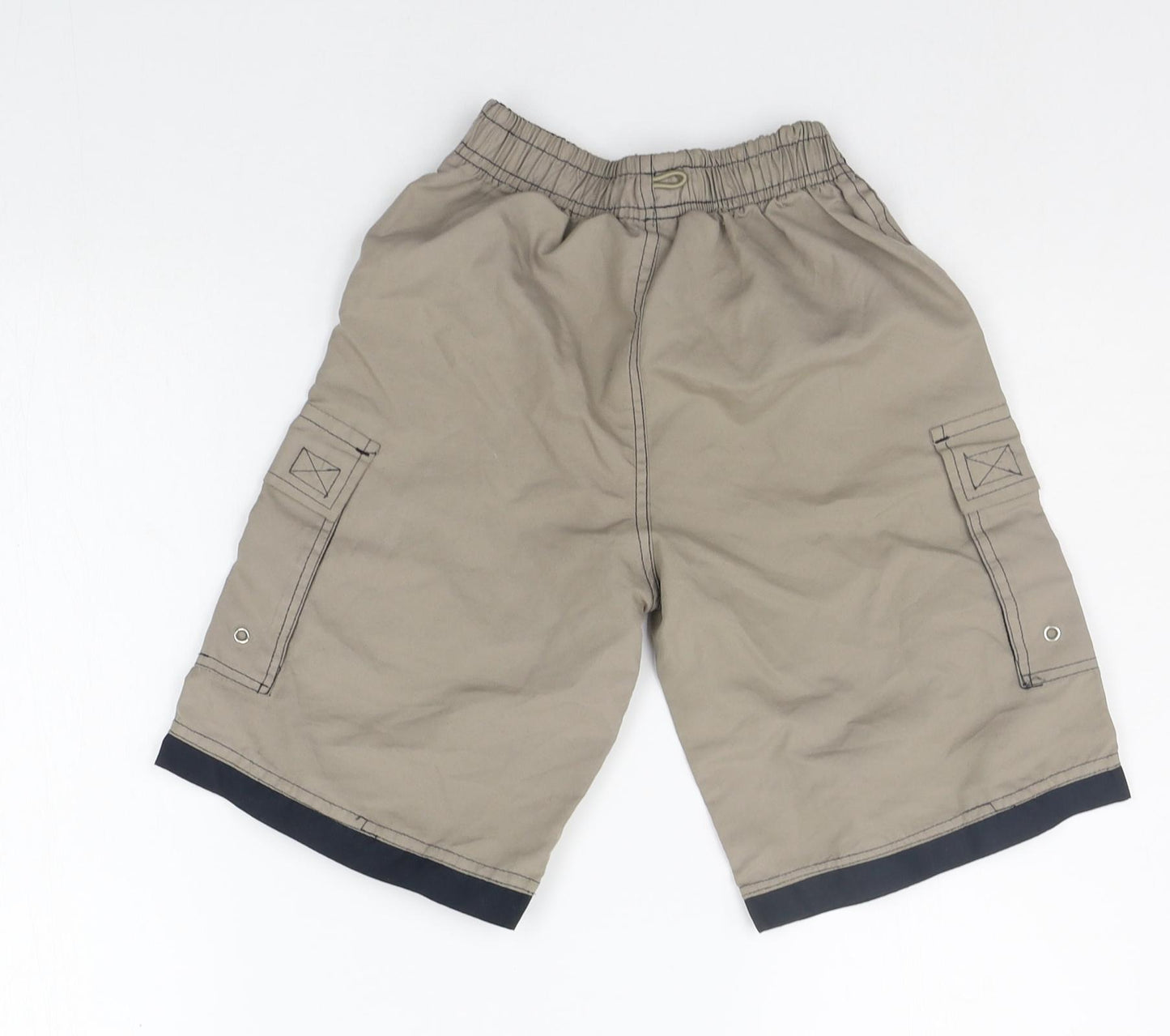 James Darby Boys Beige   Chino Shorts Size S