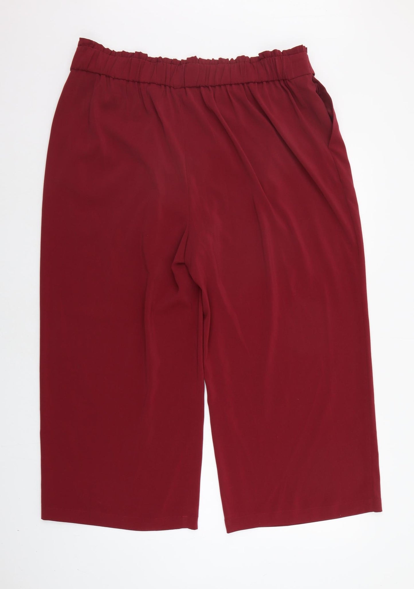 New Look Womens Red   Trousers  Size 20 L25 in