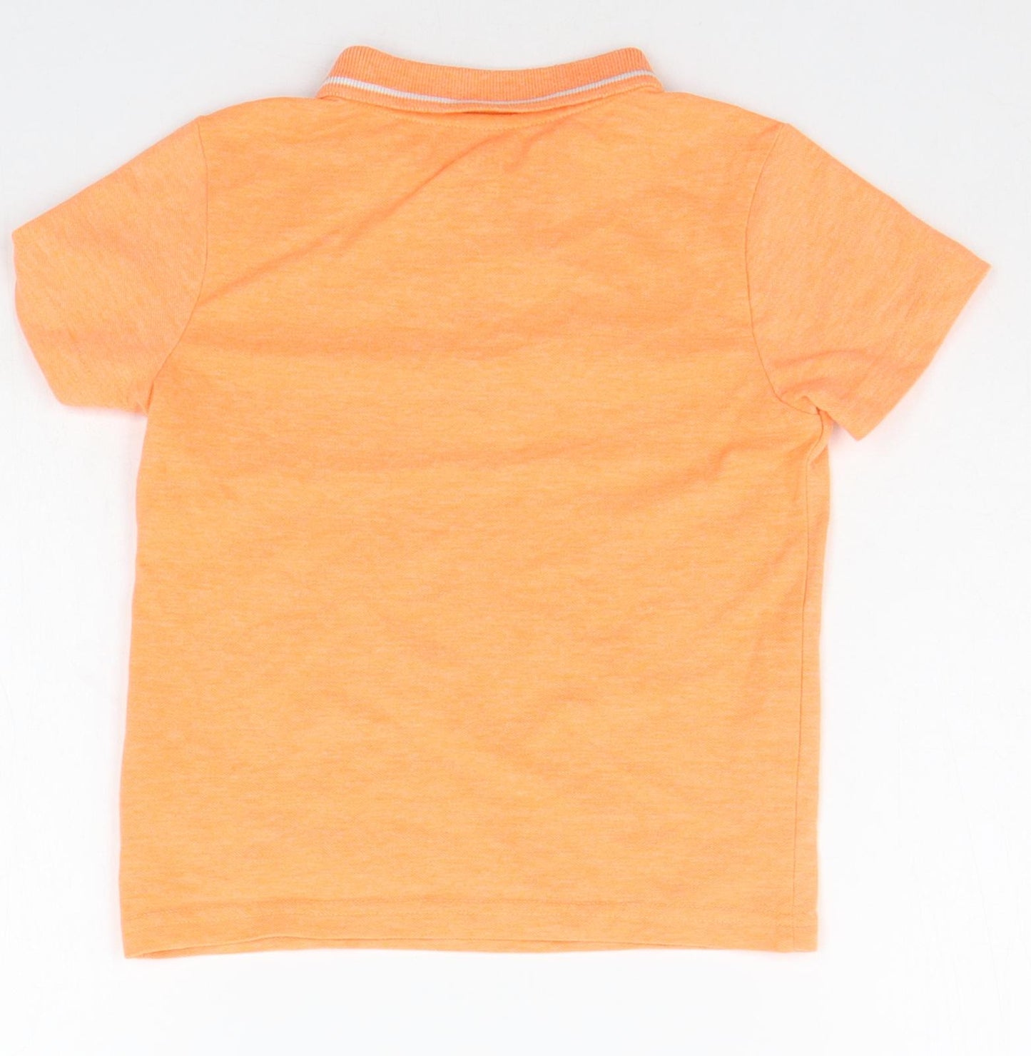 F&F Boys Orange   Basic Polo Size 4-5 Years