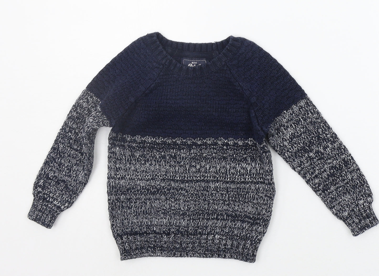 Primark Boys Grey   Pullover Jumper Size 12-18 Months