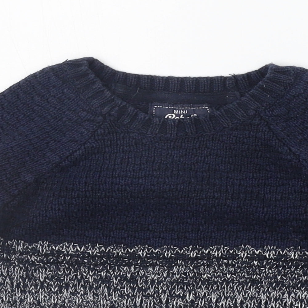 Primark Boys Grey   Pullover Jumper Size 12-18 Months