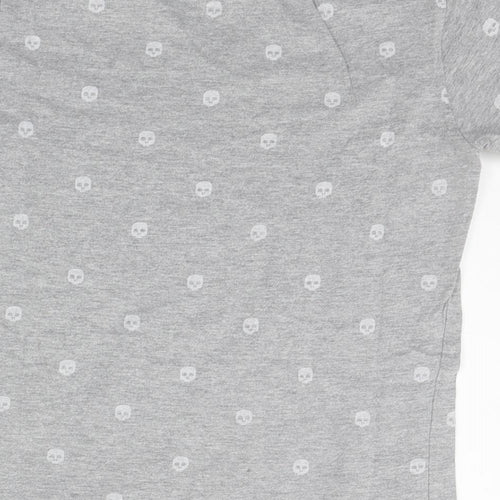 Primark Boys Grey Geometric  Basic T-Shirt Size 9-10 Years