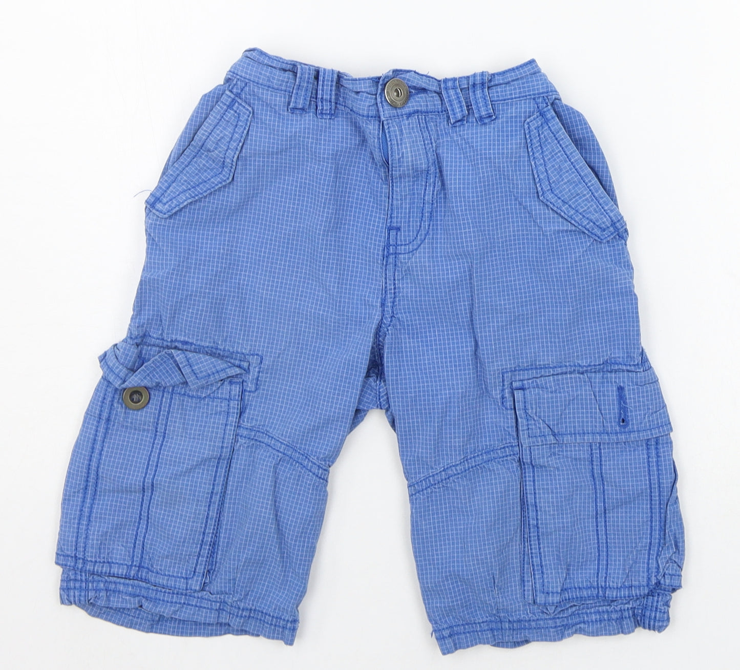 F&F Boys Blue   Cropped Trousers Size 8-9 Years