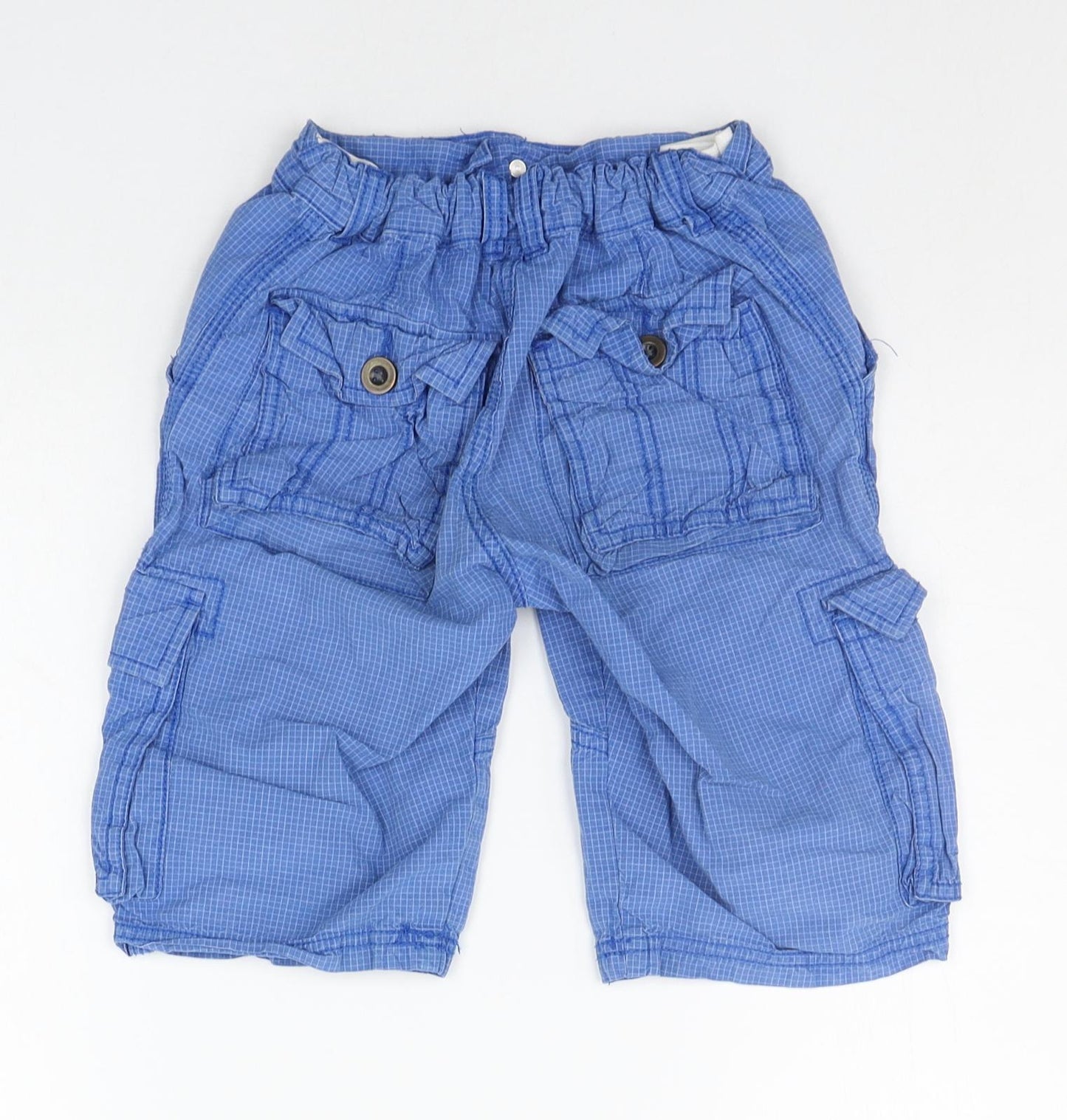 F&F Boys Blue   Cropped Trousers Size 8-9 Years
