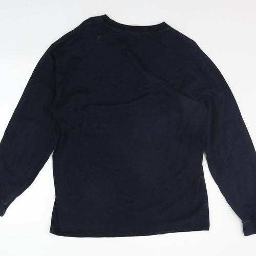 Gildan Mens Black    T-Shirt Size L