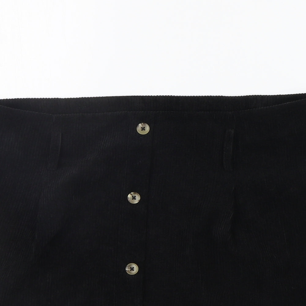 SheIn Womens Black   A-Line Skirt Size XL