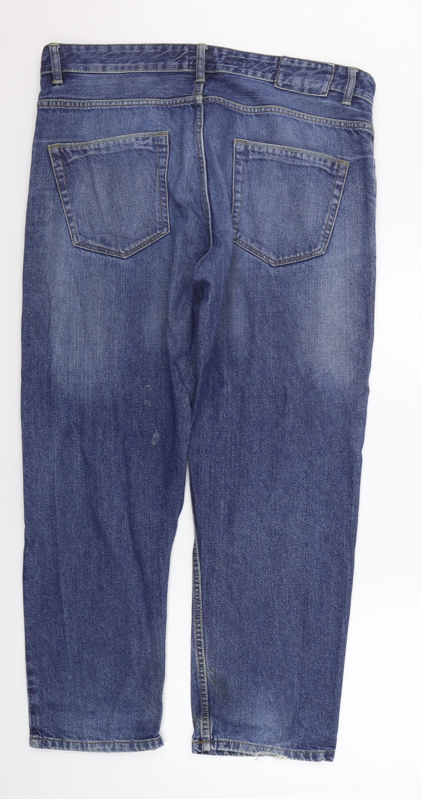 Matalan Mens Blue   Straight Jeans Size 38 in L28 in