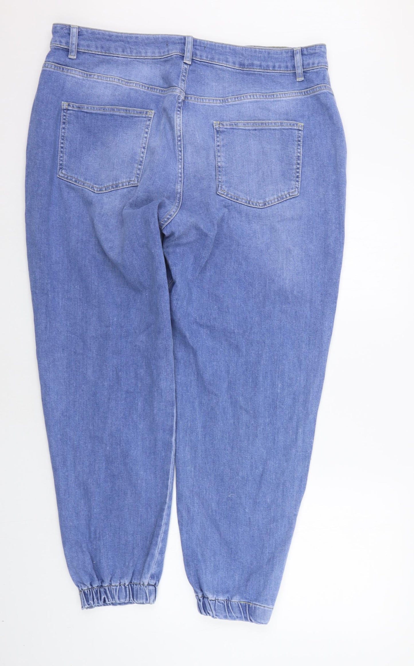 Very Womens Blue   Jogger Trousers Size 18 L28 in