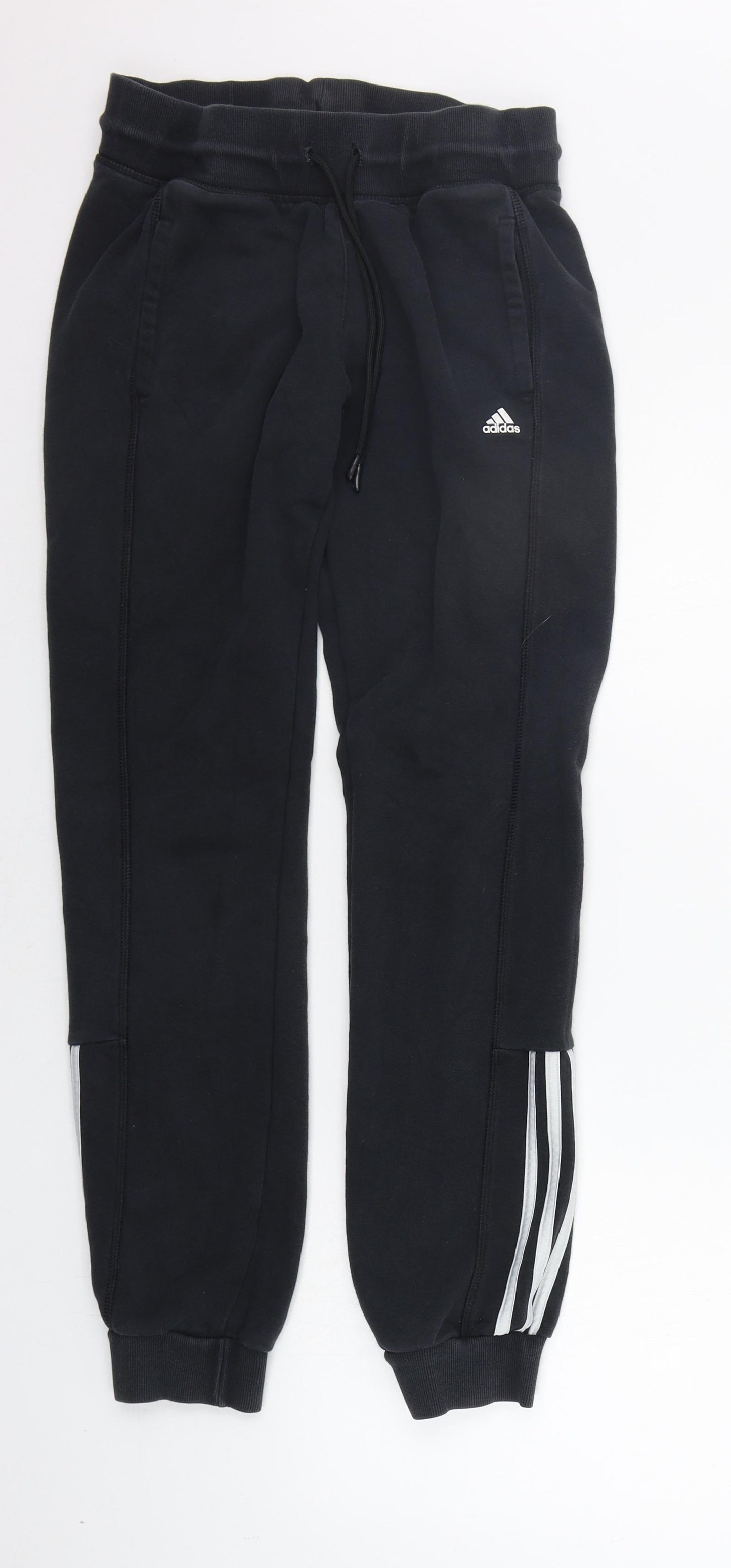 adidas Womens Black   Jogger Trousers Size S L26 in