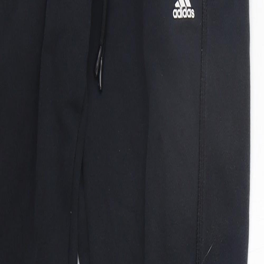 adidas Womens Black   Jogger Trousers Size S L26 in
