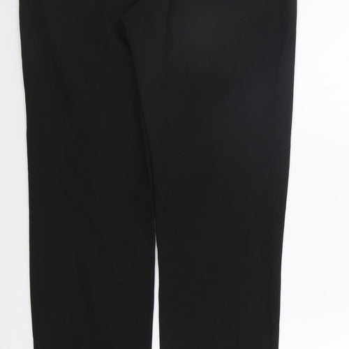 Peacocks Womens Black   Trousers  Size 32 in L32 in