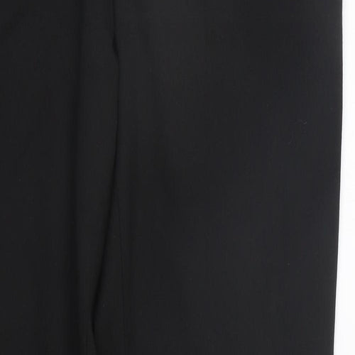 Peacocks Womens Black   Trousers  Size 32 in L32 in