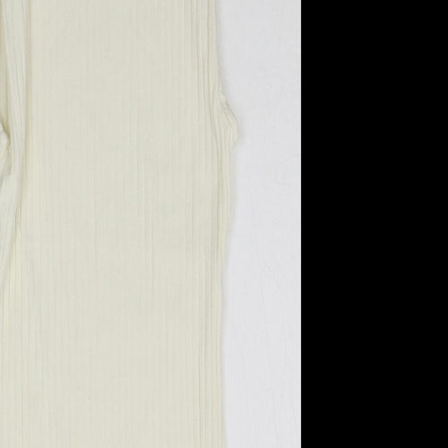 PRETTYLITTLETHING Womens White   Basic T-Shirt Size S