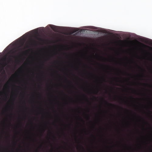 NEXT Girls Purple   Pullover Jumper Size 8 Years