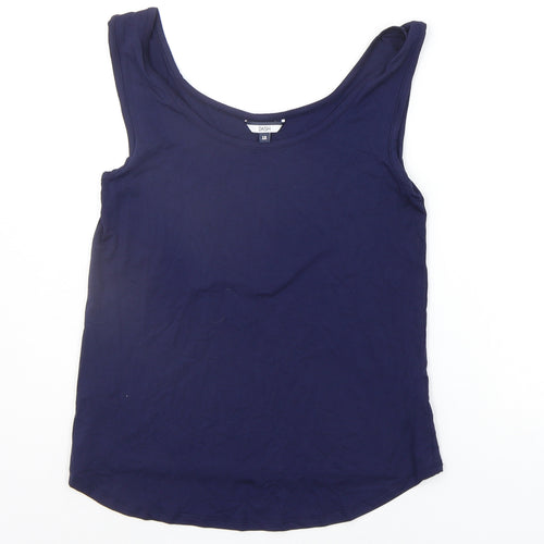 DASH Womens Blue   Basic Tank Size 10