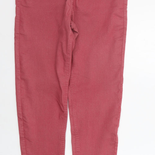 Marks and Spencer Womens Red   Jegging Leggings Size 12 L26 in