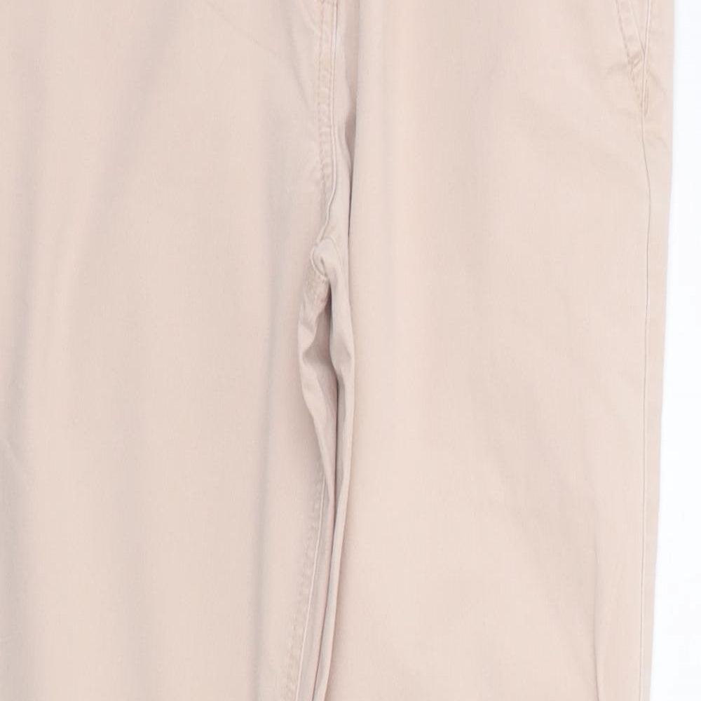 Debenhams Womens Beige   Trousers  Size 10 L28 in