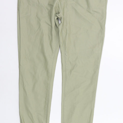 Elegence DELUXE Womens Green   Trousers  Size 14 L27 in