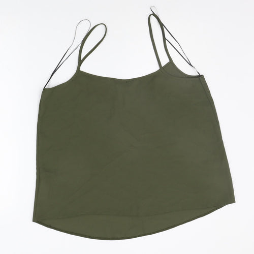 New Look Womens Green   Basic Tank Size 14