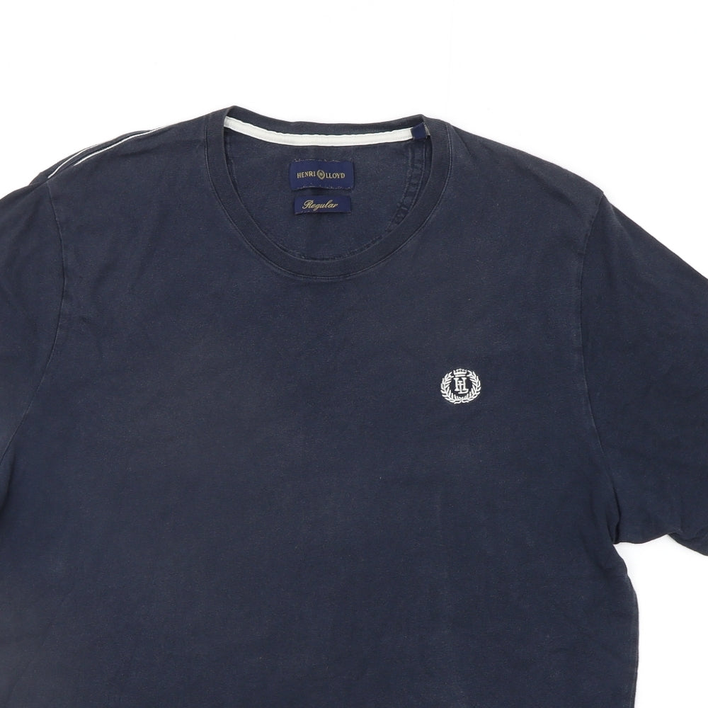 Henri Lloyd Mens Blue    T-Shirt Size XL