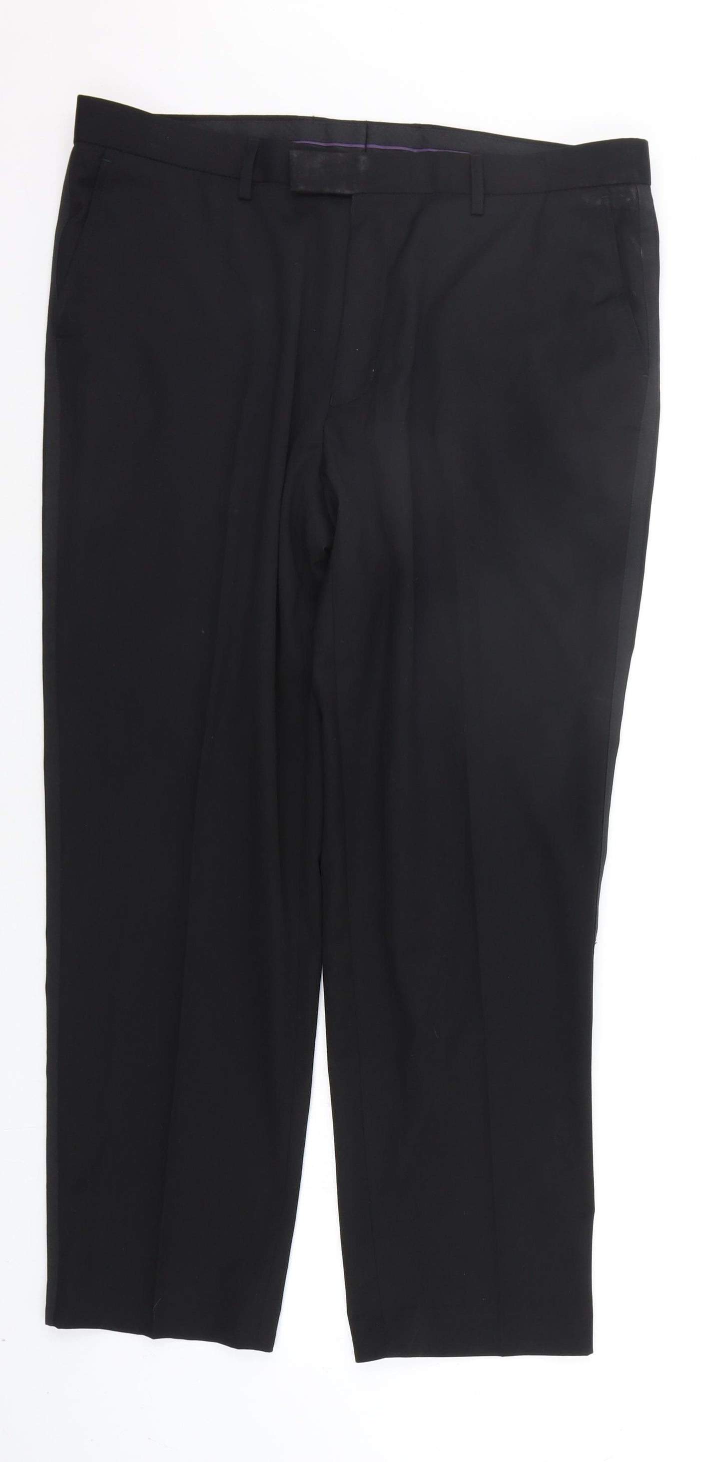 George Mens Black   Trousers  Size 38 in L29 in