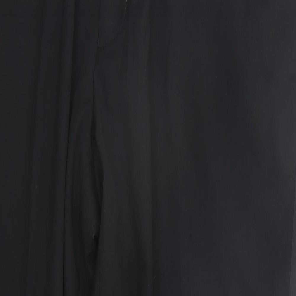 George Mens Black   Trousers  Size 38 in L29 in