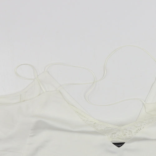 Topshop  Womens Ivory   Basic Blouse Size 12
