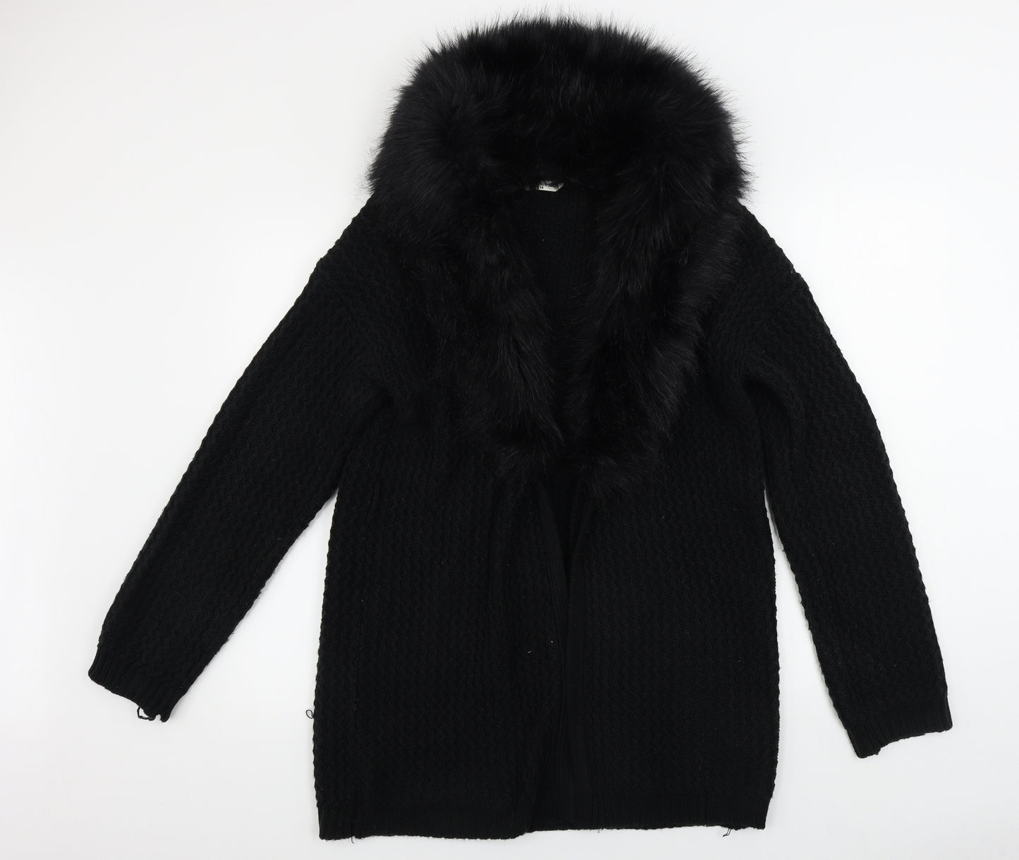 Miss Selfridge  Womens Black   Cardigan Jumper Size 14