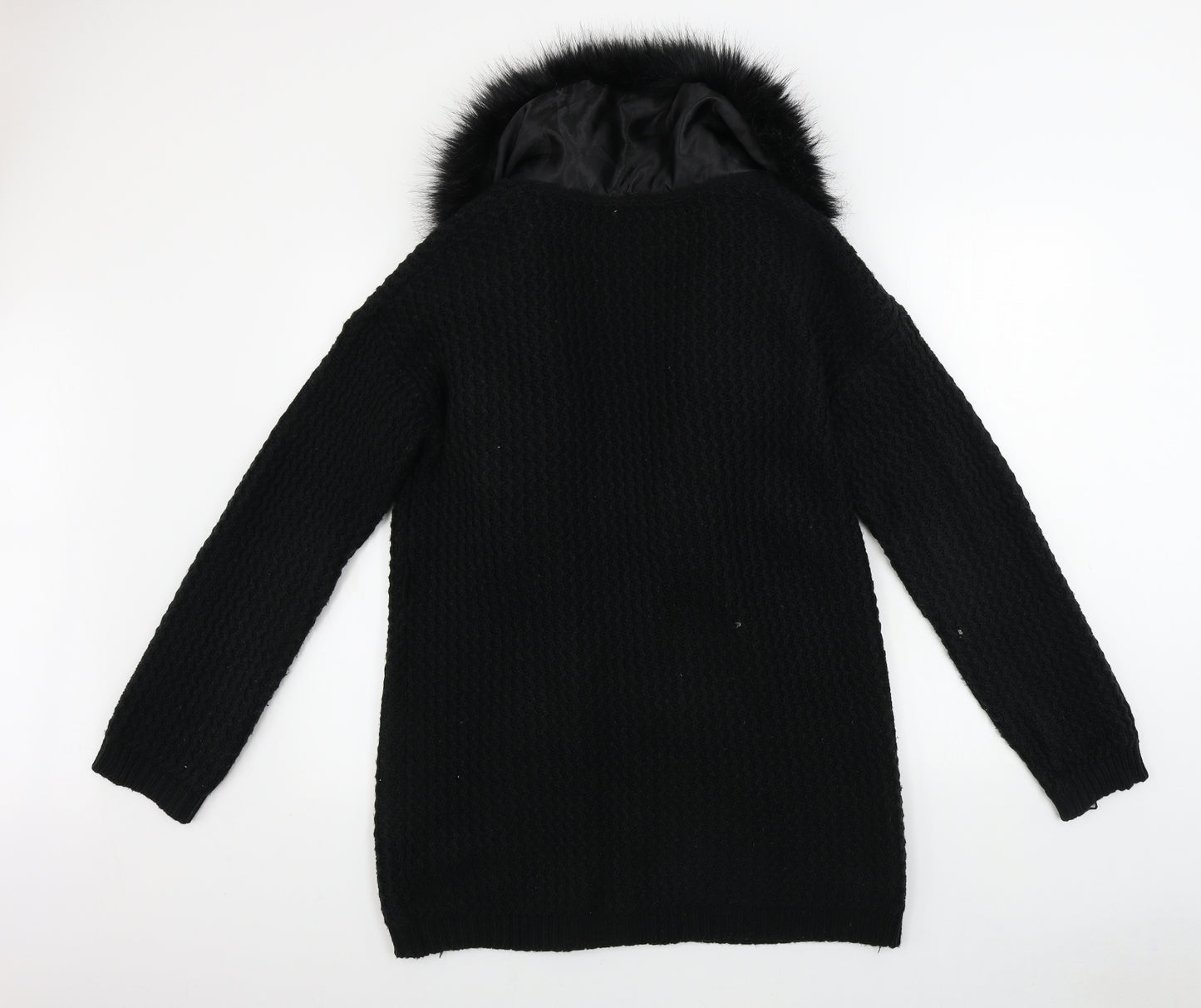 Miss Selfridge  Womens Black   Cardigan Jumper Size 14