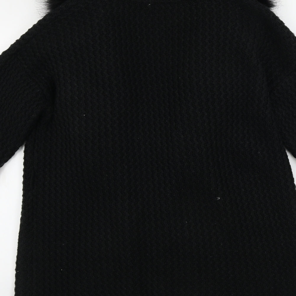 Miss Selfridge  Womens Black   Cardigan Jumper Size 14