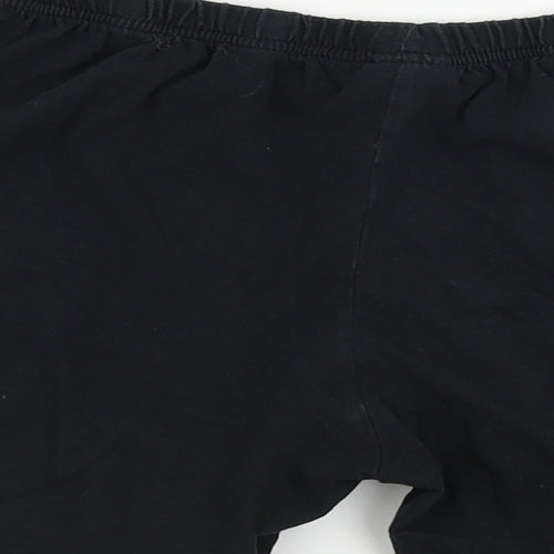 Pajama Factory   Boys Black   Sweat Shorts Size 15-16 Years