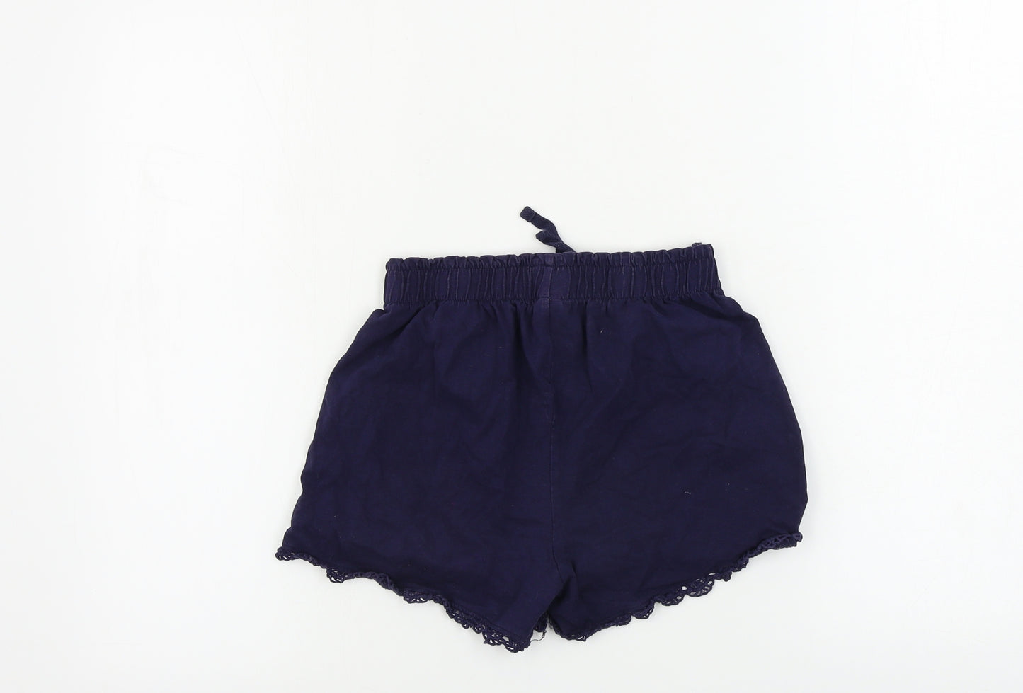 TU Girls Blue   Sweat Shorts Size 11 Years