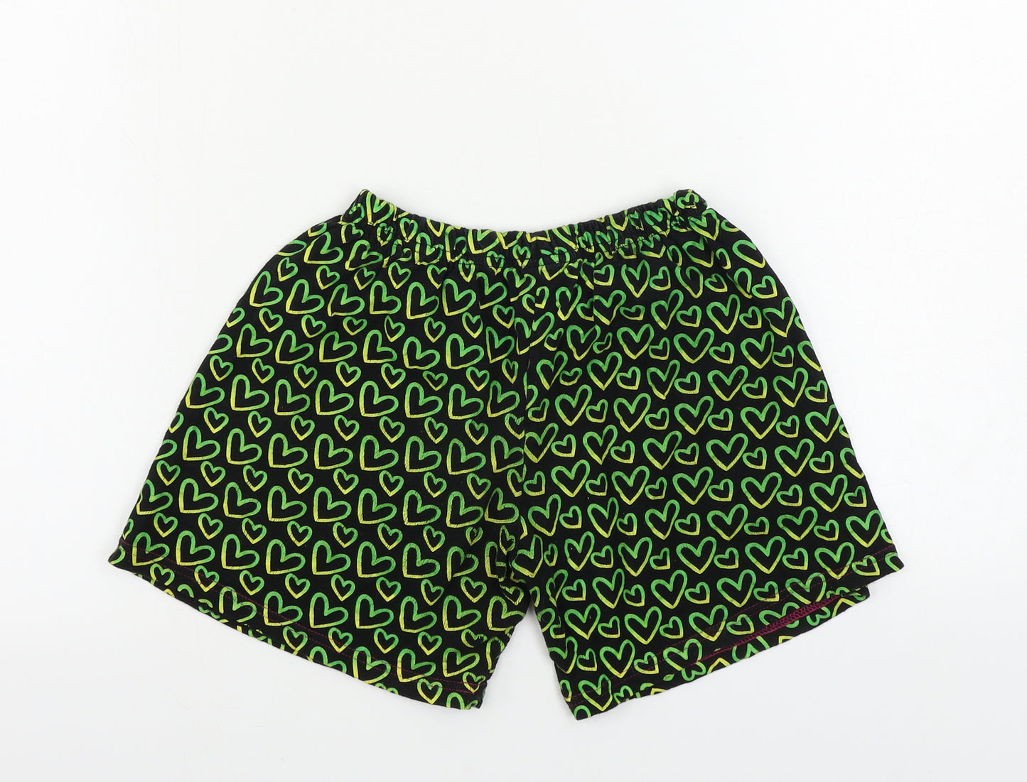 Pyjama Factory  Girls Black   Sweat Shorts Size 13-14 Years