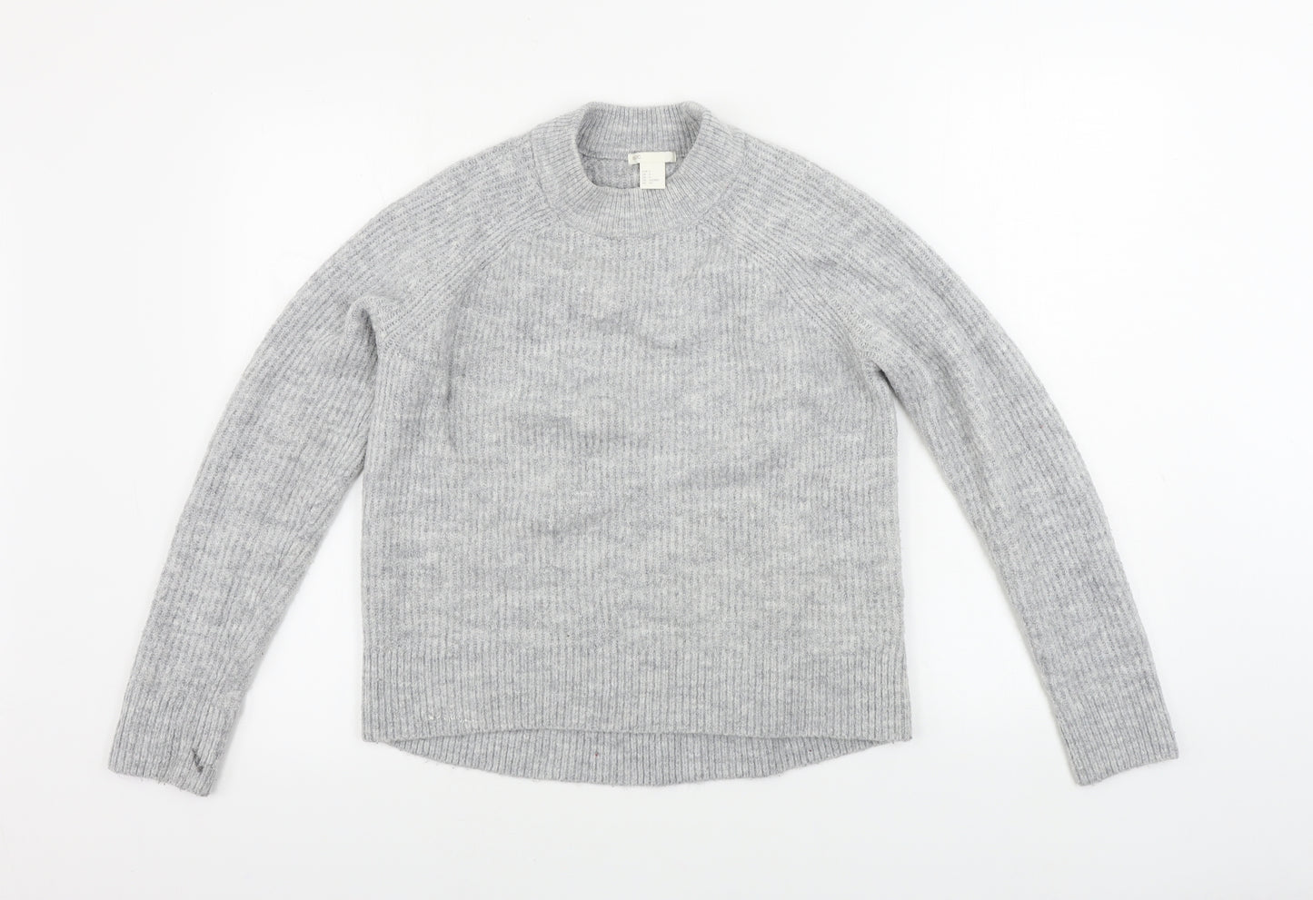 H&M  Womens Grey   Pullover Jumper Size S