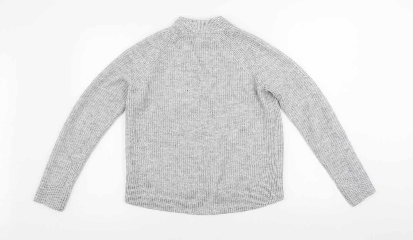 H&M  Womens Grey   Pullover Jumper Size S