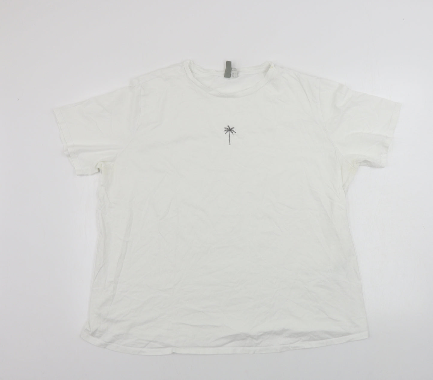 ASOS  Womens Silver   Basic T-Shirt Size 22