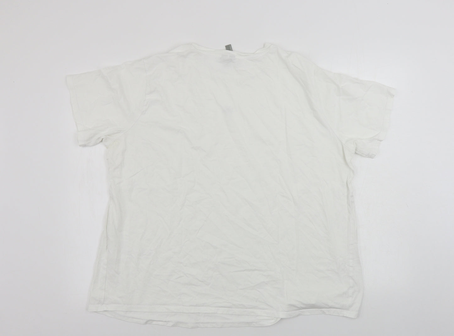 ASOS  Womens Silver   Basic T-Shirt Size 22