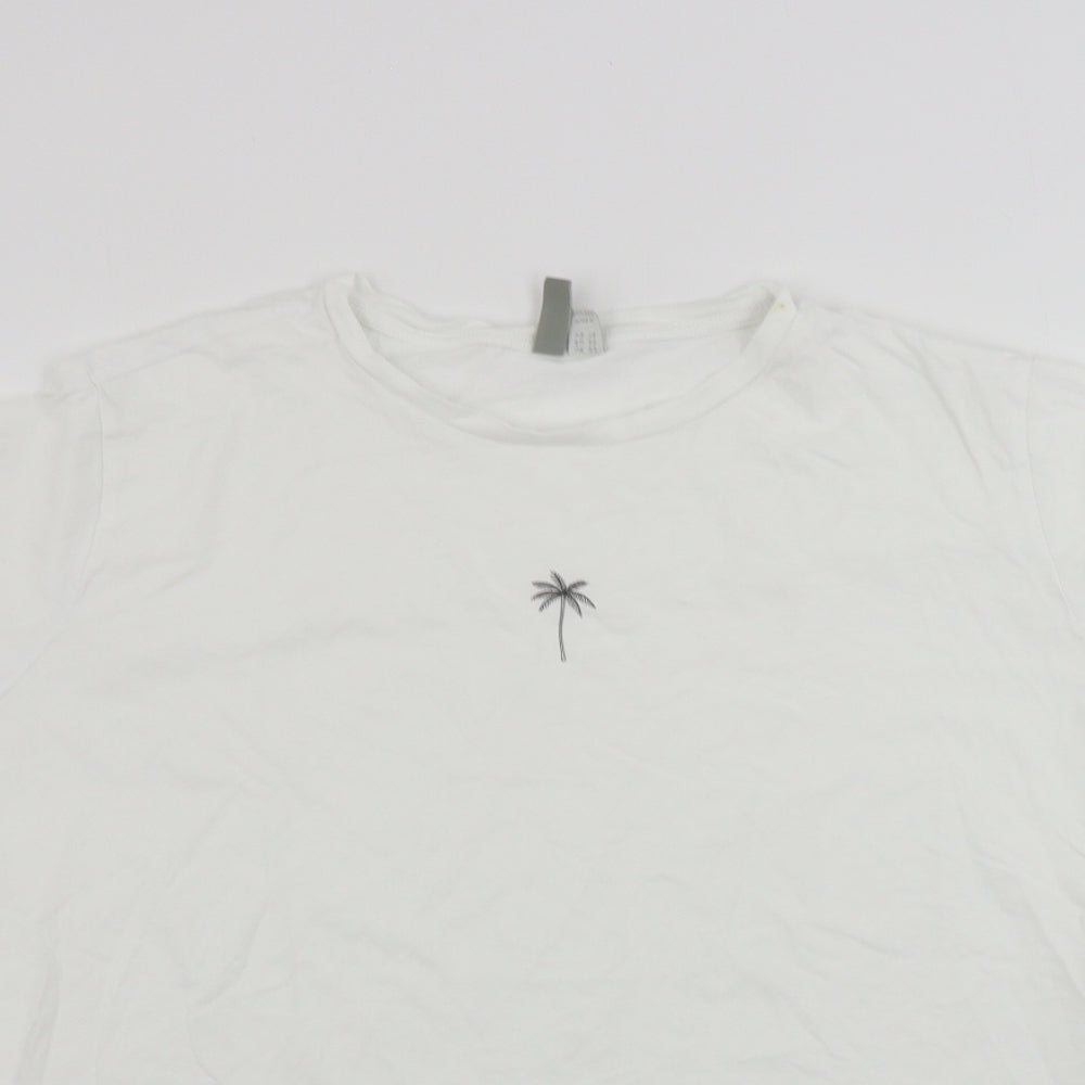 ASOS  Womens Silver   Basic T-Shirt Size 22