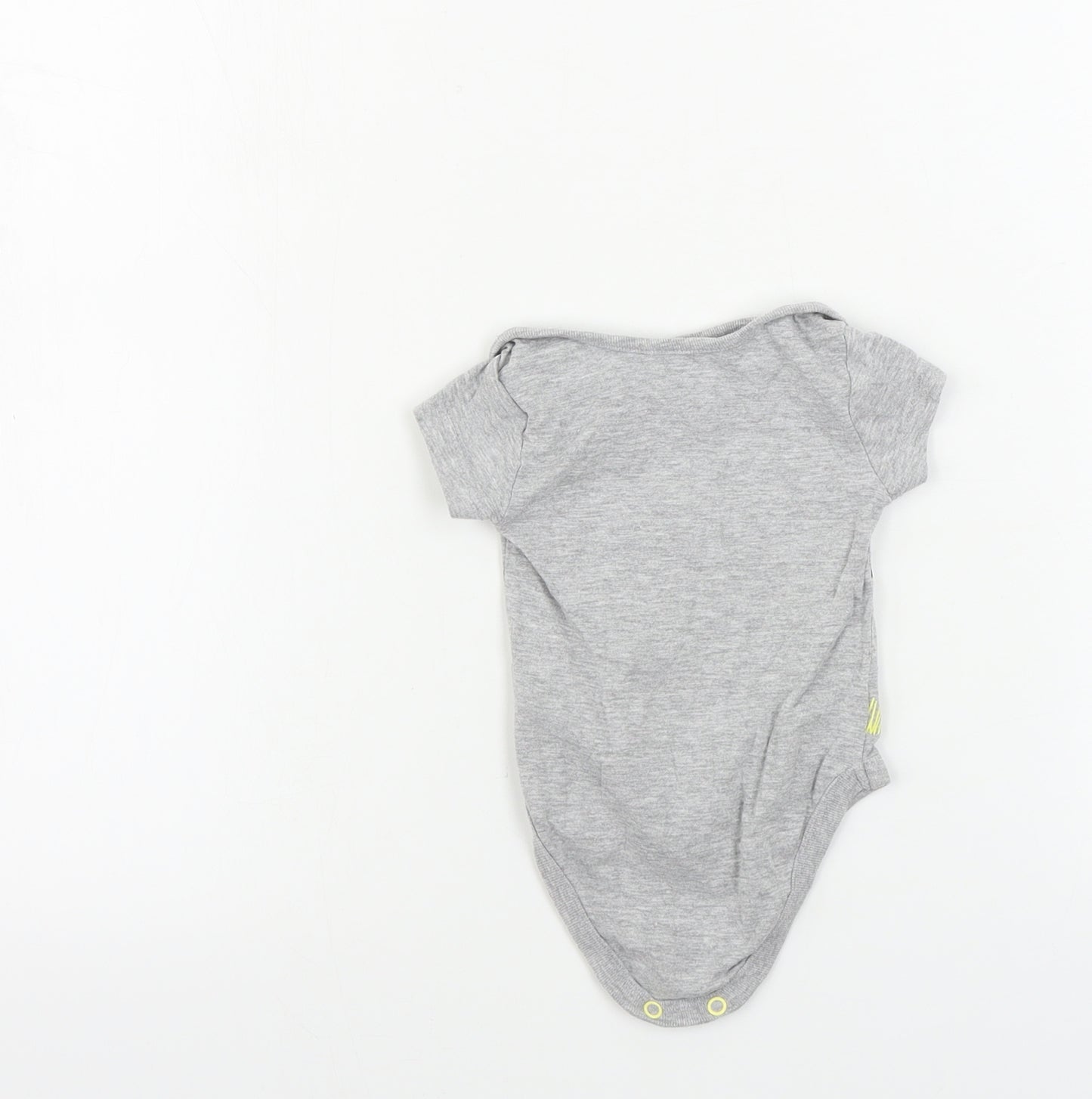 pep&co Boys Grey   Babygrow One-Piece Size 0-3 Months