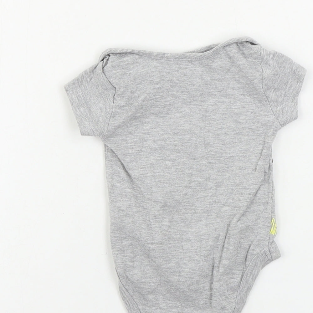 pep&co Boys Grey   Babygrow One-Piece Size 0-3 Months