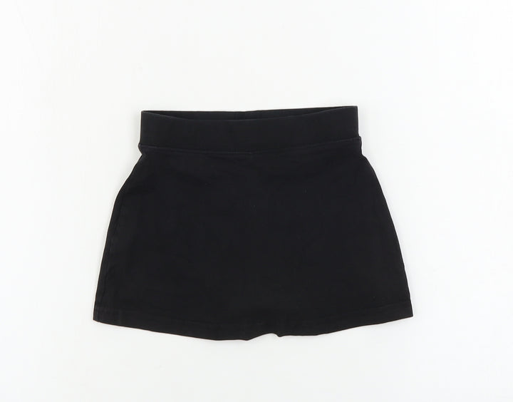 school life Girls Black   A-Line Skirt Size 5 Years