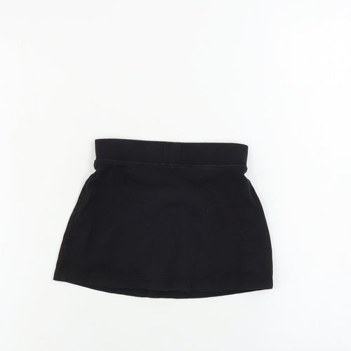 school life Girls Black   A-Line Skirt Size 5 Years
