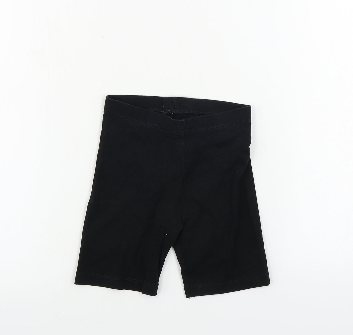 George  Girls Black   Sweat Shorts Size 7-8 Years