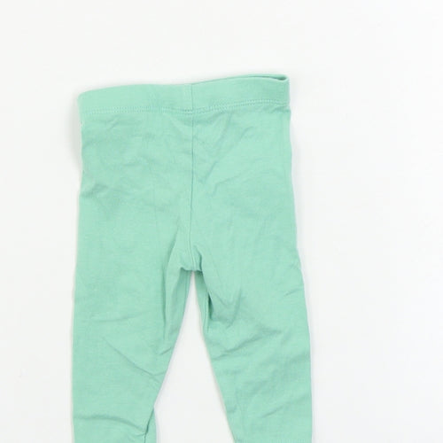 FRED&FLO   Green   Jogger Leggings Size 0-3 Months