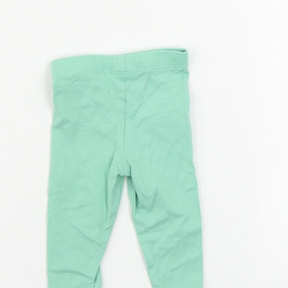 FRED&FLO   Green   Jogger Leggings Size 0-3 Months